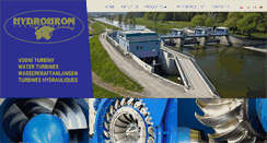 Desktop Screenshot of hydrohrom.cz