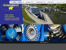 Tablet Screenshot of hydrohrom.cz